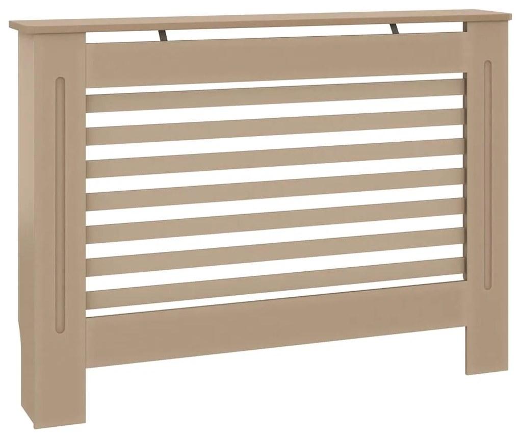 288184 vidaXL Параван за радиатор, 112x19x81,5 см, МДФ