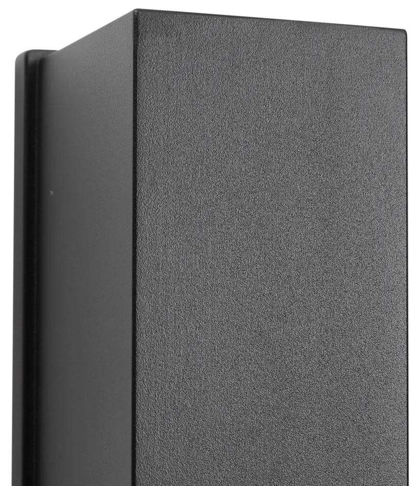 Стенна лампа черна магнитна вкл. LED акумулаторна - Baleno