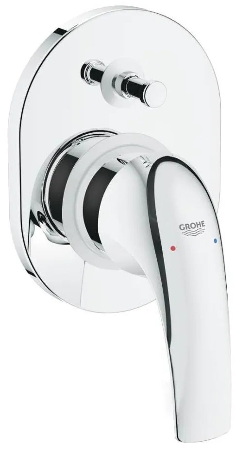 GROHE 29043000 - смесител за вана EUROCUBE, хром гланц