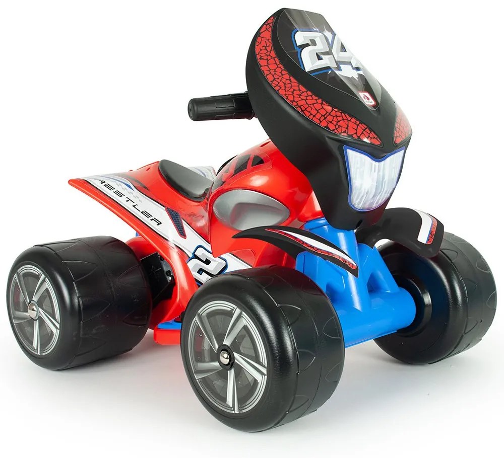 Детско АТВ Injusa с батерия 6V - Борец, червено