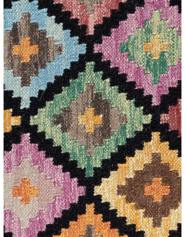 Двустранен ръчно изработен вълнен килим 120x170 cm Kamal Zara – Nouristan