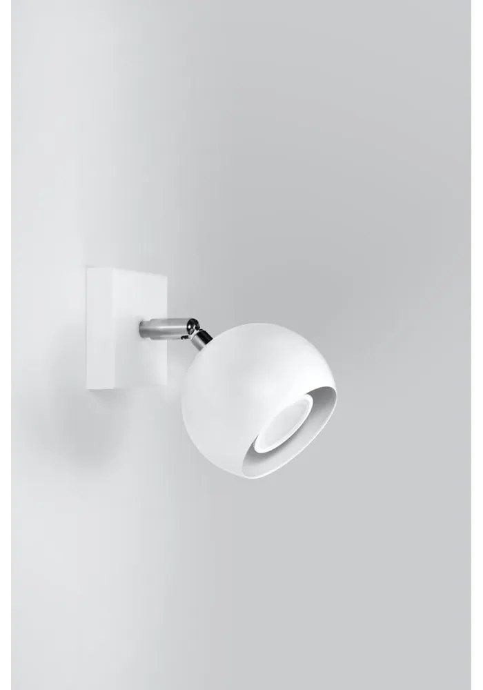 Бяла стенна лампа Ollo - Sollux