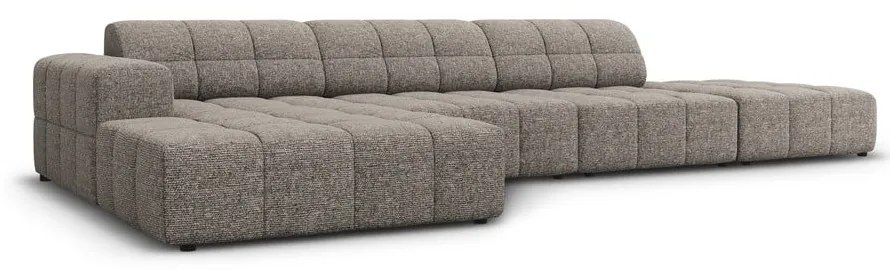 Тъмносив ъглов диван (ляв ъгъл) Chicago – Cosmopolitan Design