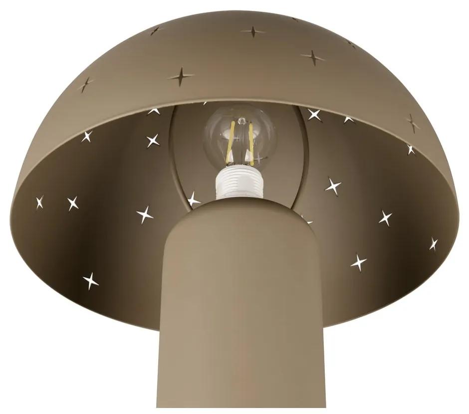Кафява настолна лампа (височина 32,5 cm) Seta - Trio