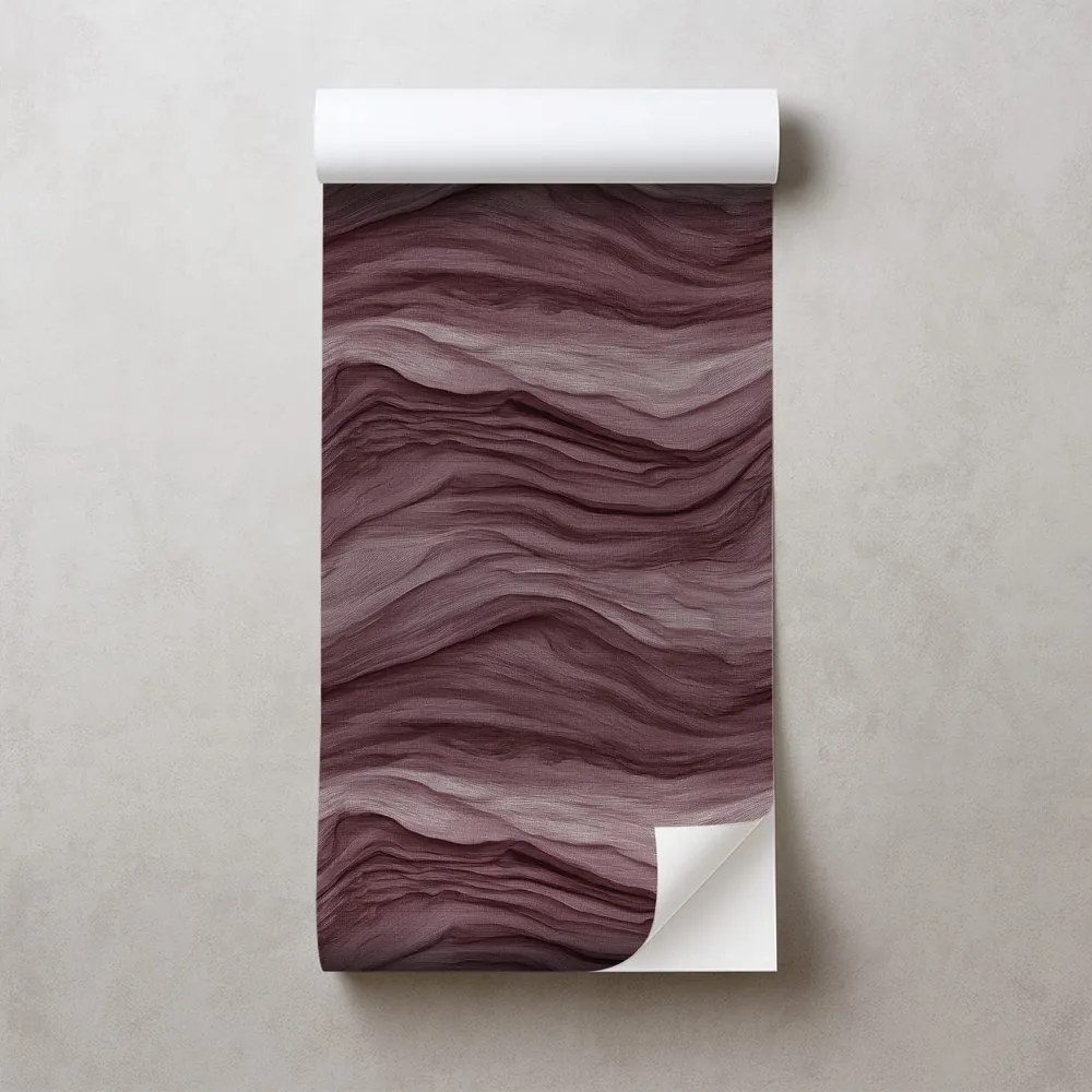 Самозалепващ тапет – Вълнообразни кафяви текстури