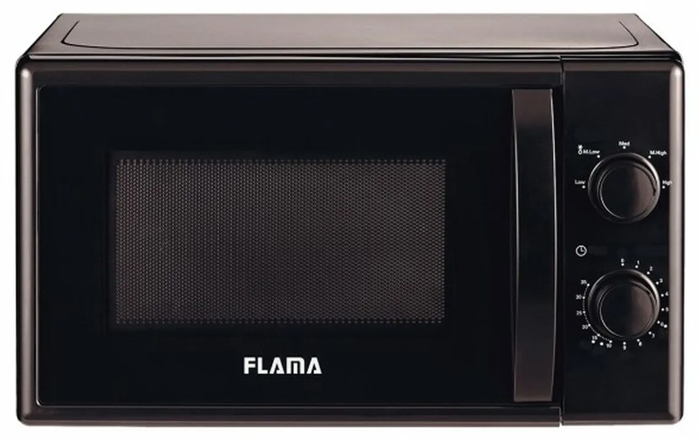 микровълновата фурна Flama 1834FL Черен 20 L