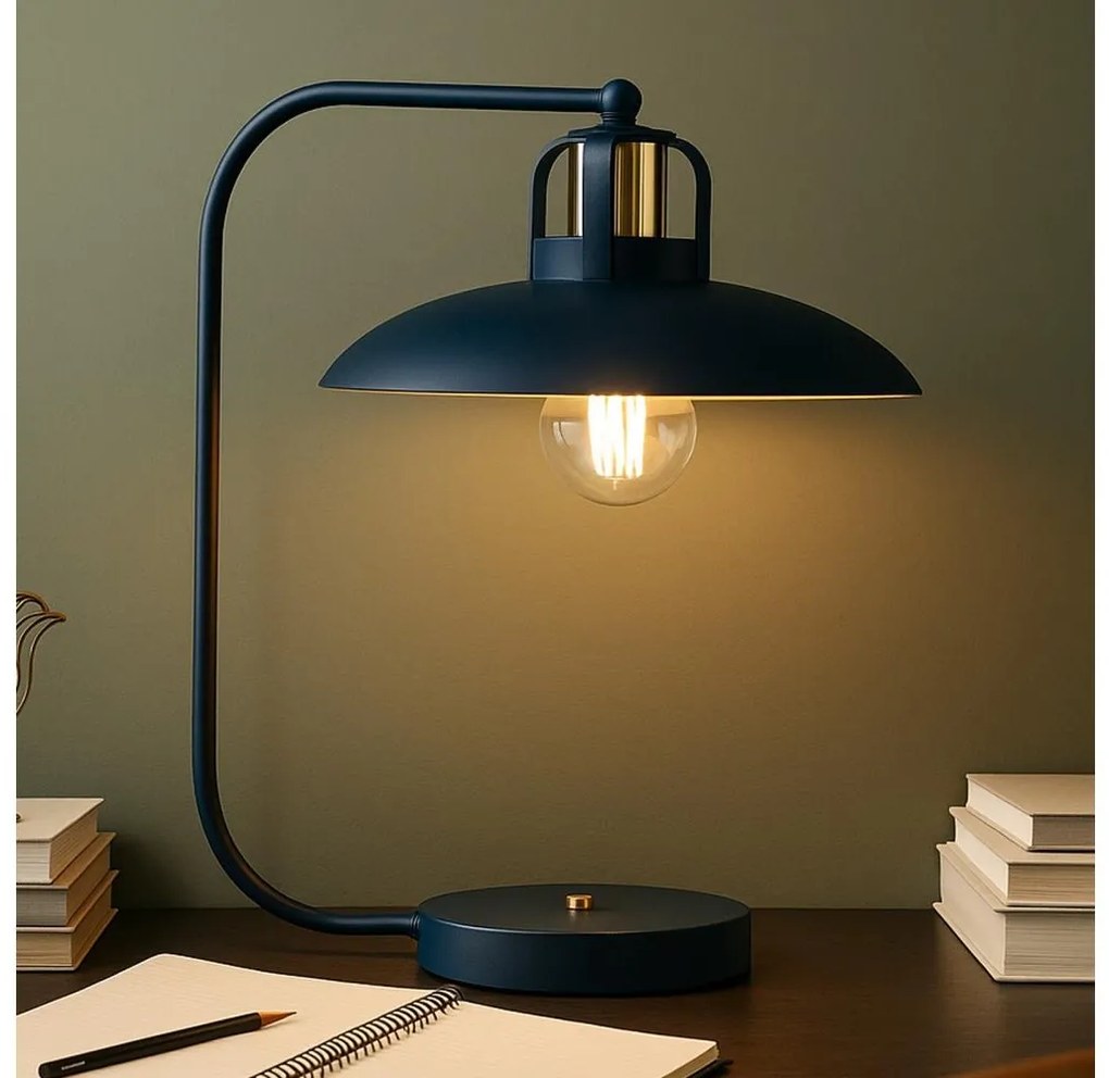 Brilagi - LED Настолна лампа FLAMENGO 1xE27/60W/230V син