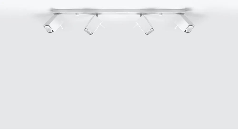 Бяло таванно осветително тяло Toscana - Sollux