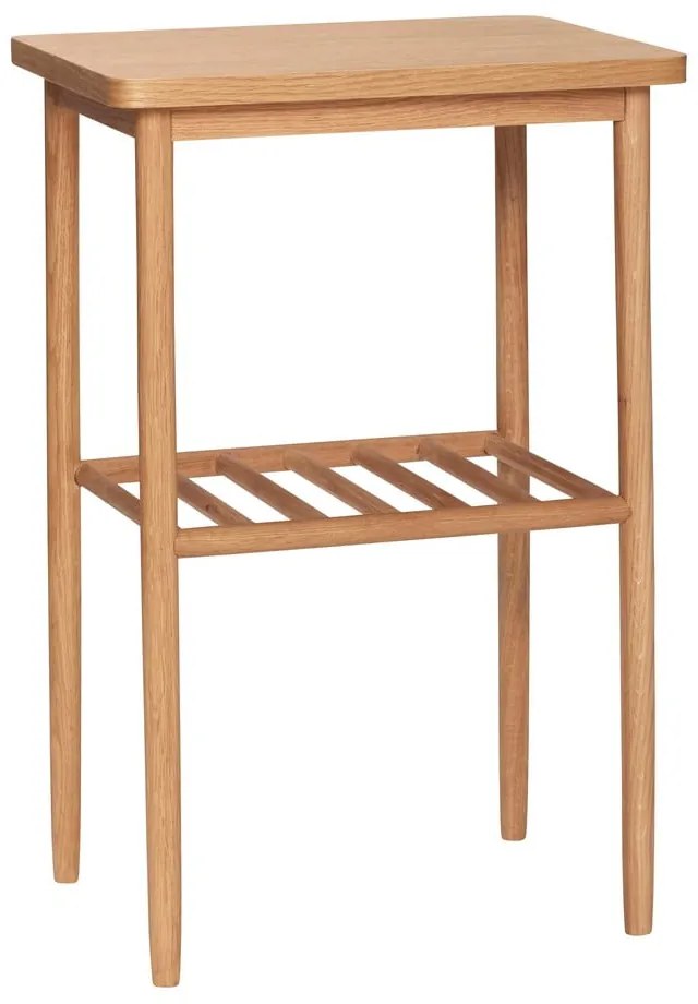 Конзолна маса от дъбова дървесина 40x30 cm Acorn - Hübsch