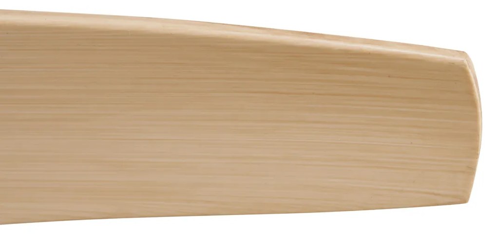 Вентилатор за таван бял с дървен принт 132 см вкл. LED димируем с дистанционно управление - Joly