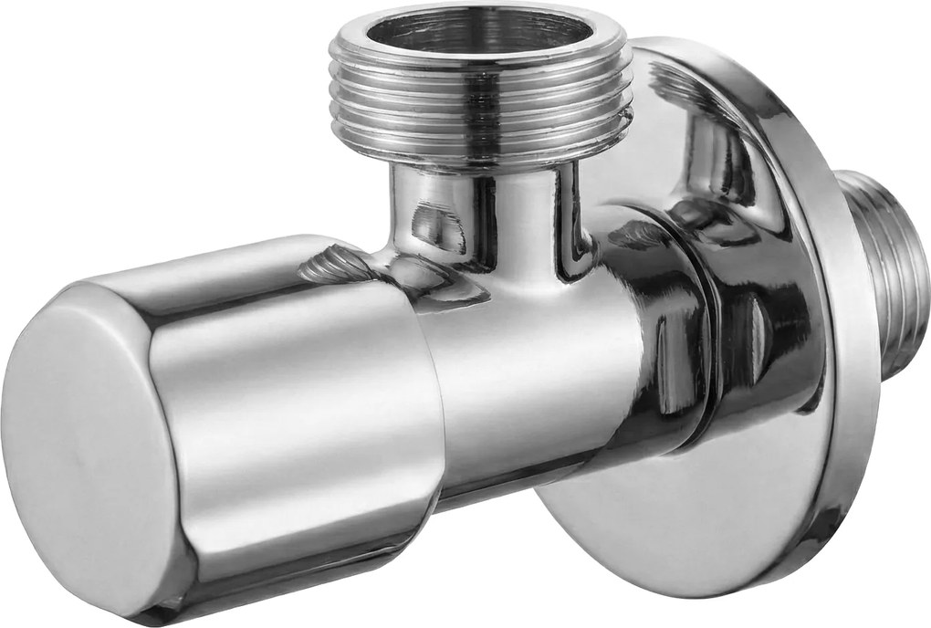 Ъглов вентил 02 1/2" x 3/4" Chrome
