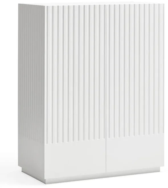 Бял скрин с чекмеджета , ширина 92 cm Doric - Teulat