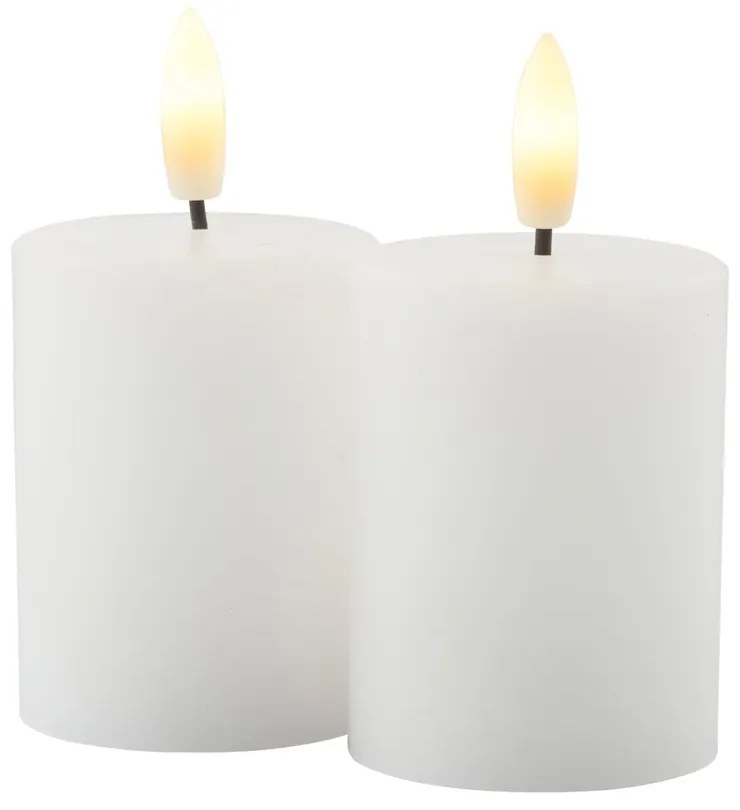 Екстериорни LED свещи в комплект от 2 бр. (височина 6,5 cm) Sille – Sirius