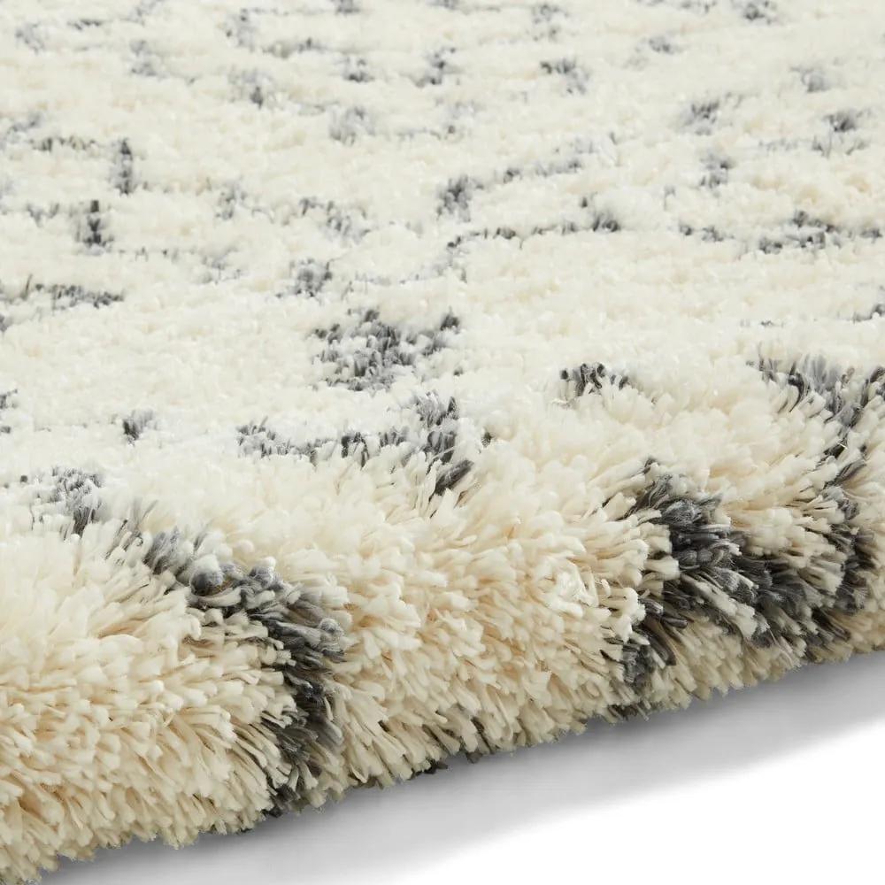 Кремав и бял килим Geo, 160 x 220 cm Aspen - Think Rugs