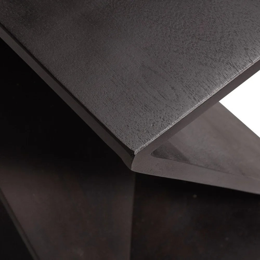 Странична масичка от масивна акация 41x41 cm Ikem – WOOOD