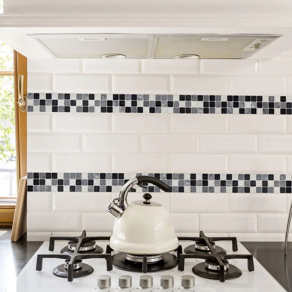 Декоративни стенни плочки Tile Black & White