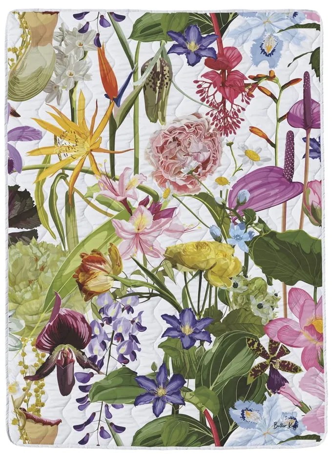 Олекотени одеяло и калъфка за възглавница в комплект от памучен сатен 140x200 cm – Butter Kings