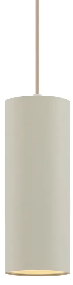 Модерен висящ полилей бежов GU10 50mm кръгъл - Tubo