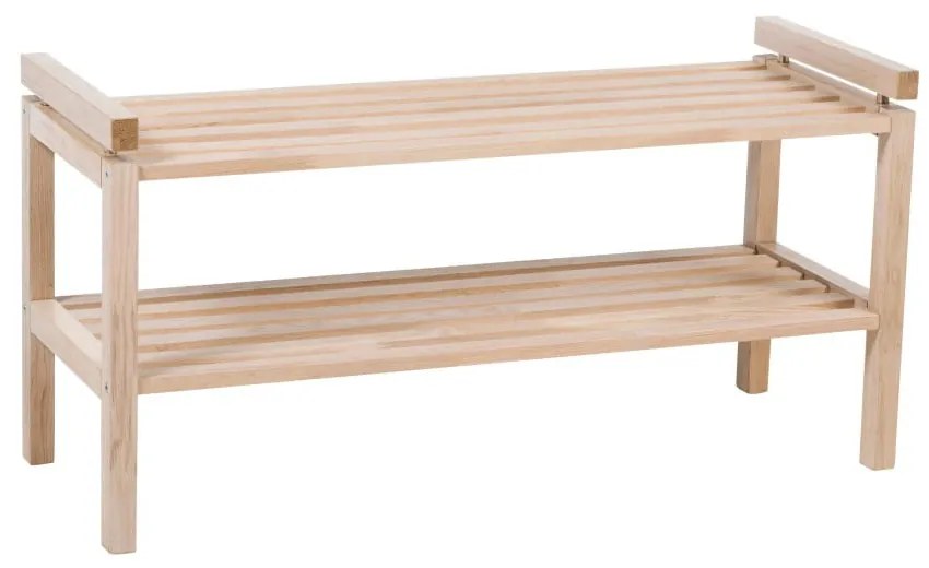 Стойка за обувки от масивен дъб естествена Confetti – Rowico