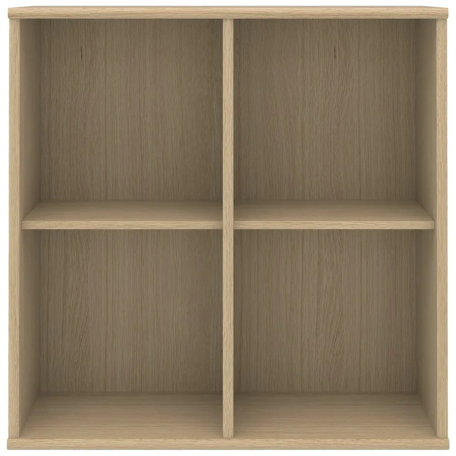 Стенен шкаф за книги, облицован с дъб Mistral 025 - Hammel Furniture