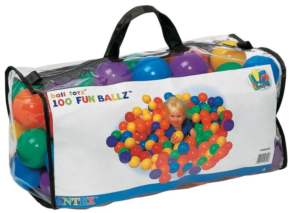 Топки INTEX 8cm Fun Ballz, 100 бр.