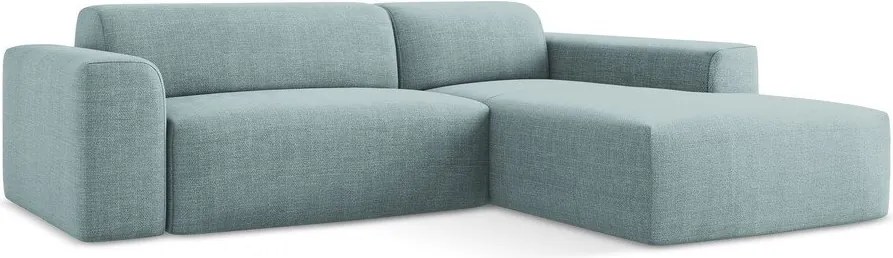 Син ъглов диван (десен ъгъл) Keli – Makamii