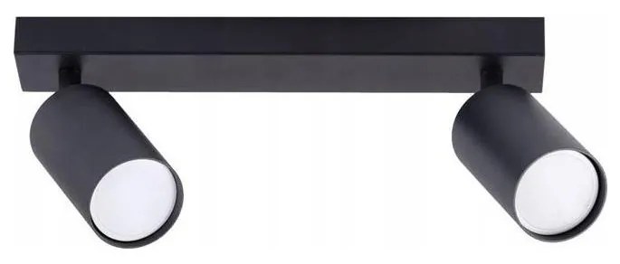 Спот 2xGU10/35W/230V черен