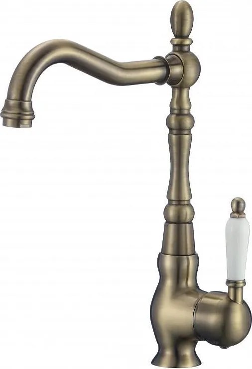 Смесител за кухня "СИЯ" ICF 7106126 BR, Inter Ceramic, месинг, 30x28см