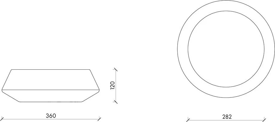 Керамична декоративна купа ø 36 cm Tuga – noo.ma