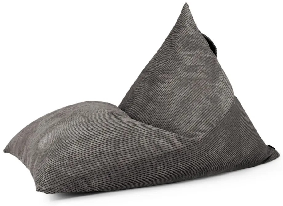 Син пуф от рипсено кадифе Razzmatazz – SLOWDOWN