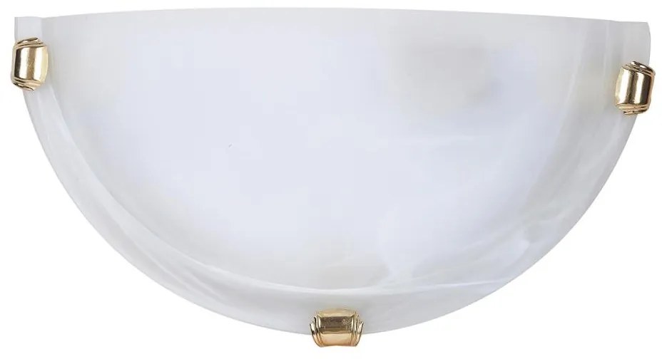 Rabalux 3001 - Стенно осветително тяло ALABASTRO 1xE27/60W/230V с алабастрово стъкло