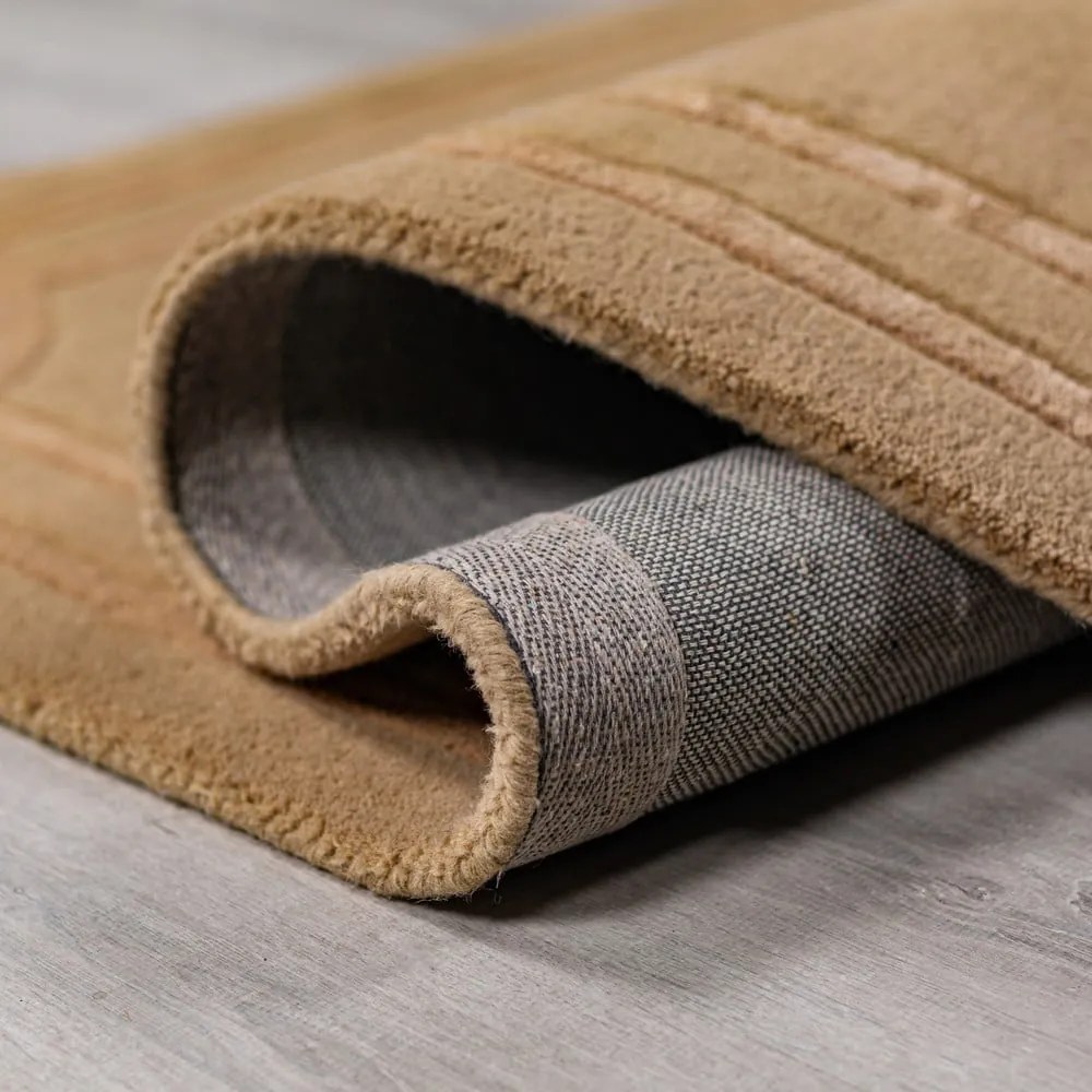 Теракотен ръчно изработен вълнен килим 200x290 cm Gatsby – Flair Rugs