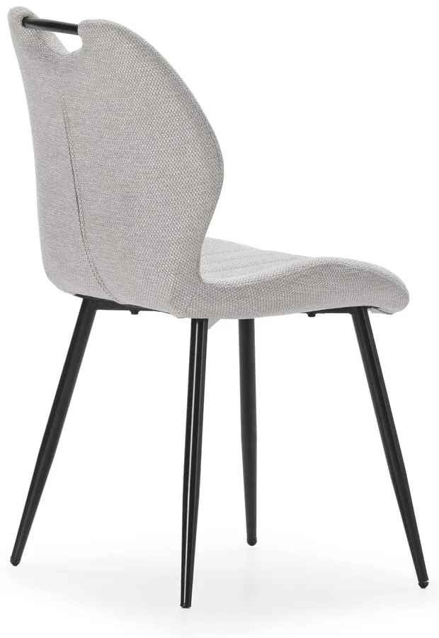 Светлосиви трапезни столове в комплект 4 бр. Muli – Marckeric