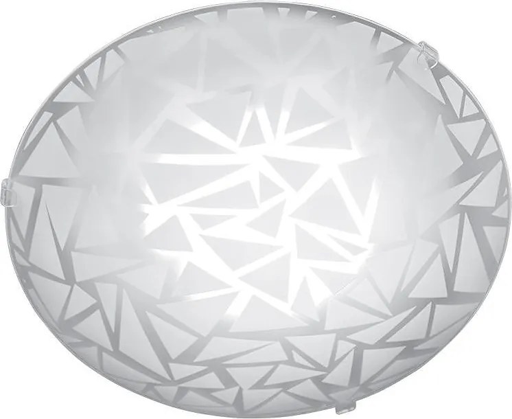 Плафониера ВИТРАЖ LED, ø300, бял мат, 24W, 4000K