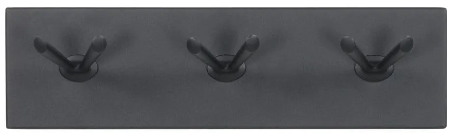 Черна метална стенна закачалка Pull - Spinder Design