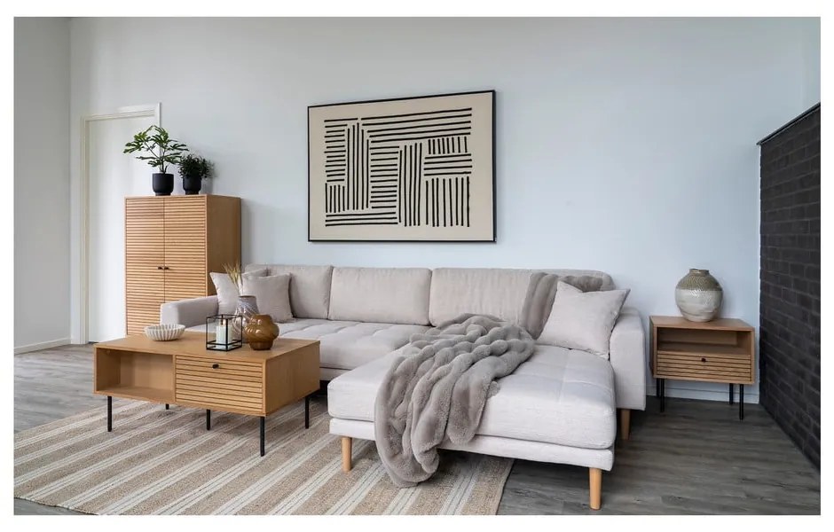 Декоративна възглавница от изкуствена кожа 45x45 cm Galena – House Nordic