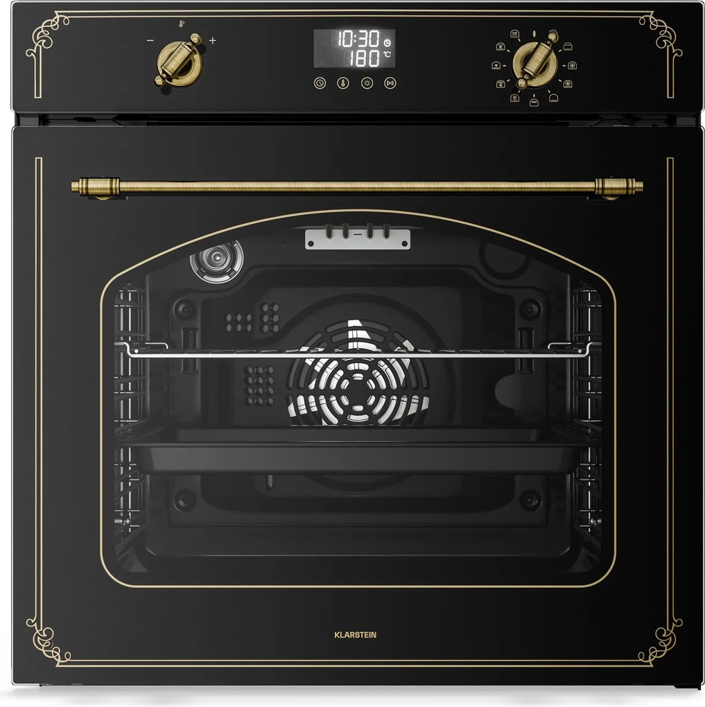 Klarstein Пирофурна Victoria | Електрическа фурна с функция пиролиза | 3150 W | 76 л | 60 см