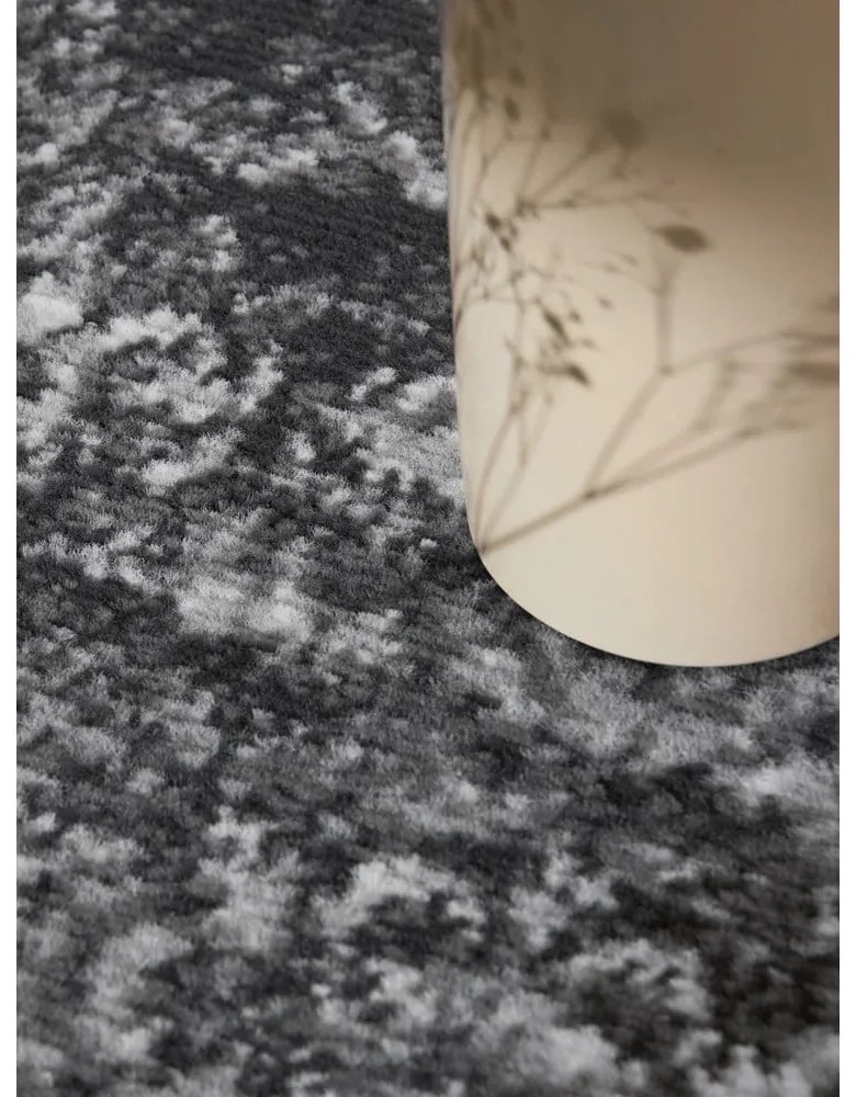 Сив кръгъл килим ø 120 cm Gloria Lydia – Hanse Home