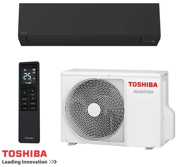 Инверторен климатик Toshiba Shorai Edge RAS-B16G3KVSGB-E/RAS-16J2AVSG-E1, 16000 BTU, 34 м2, A++/A++, Magic Coil самопочистване, Wi-Fi, R-32, Черен