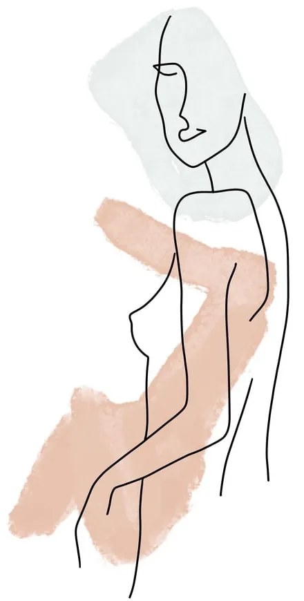 Постер 29x41 cm Lady – Veronika Boulová