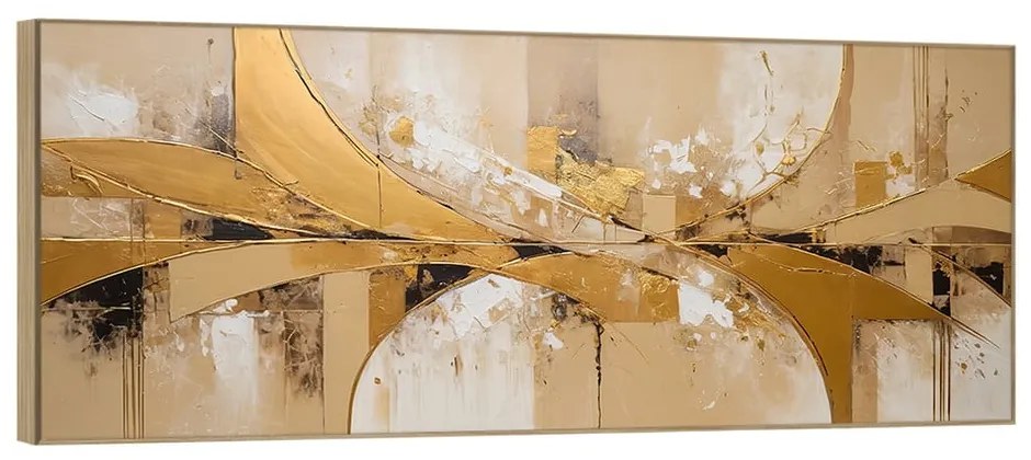 Картина 150x60 cm Gold Abstraction – knor