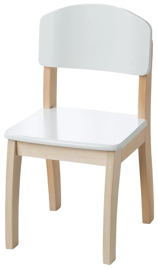 Бял детски стол – Roba