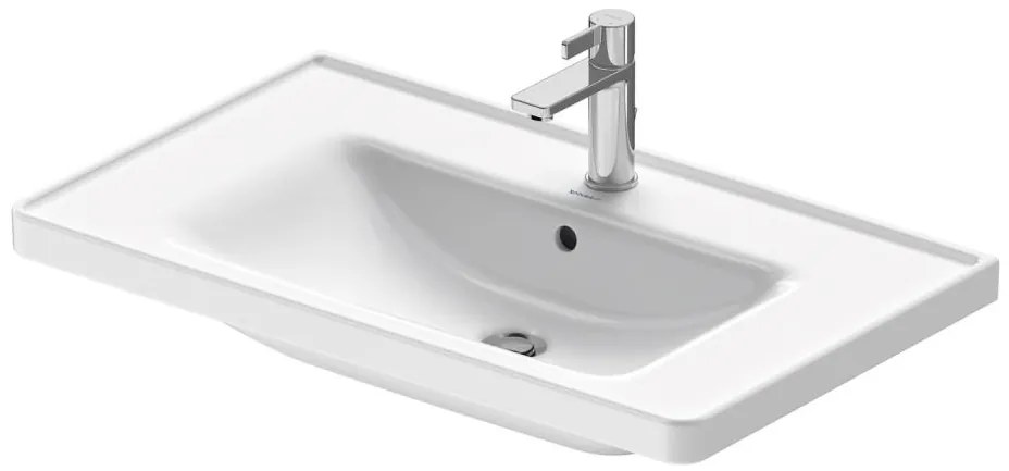 Duravit 2367800000 - Стенен умивалник D-NEO 80x48 cm керамика/бял гланц