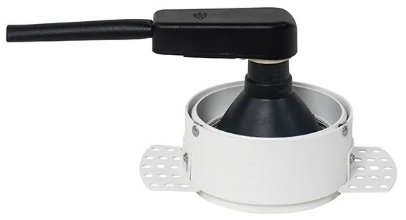 Модерен вграден прожектор бял без рамка - Impact 70