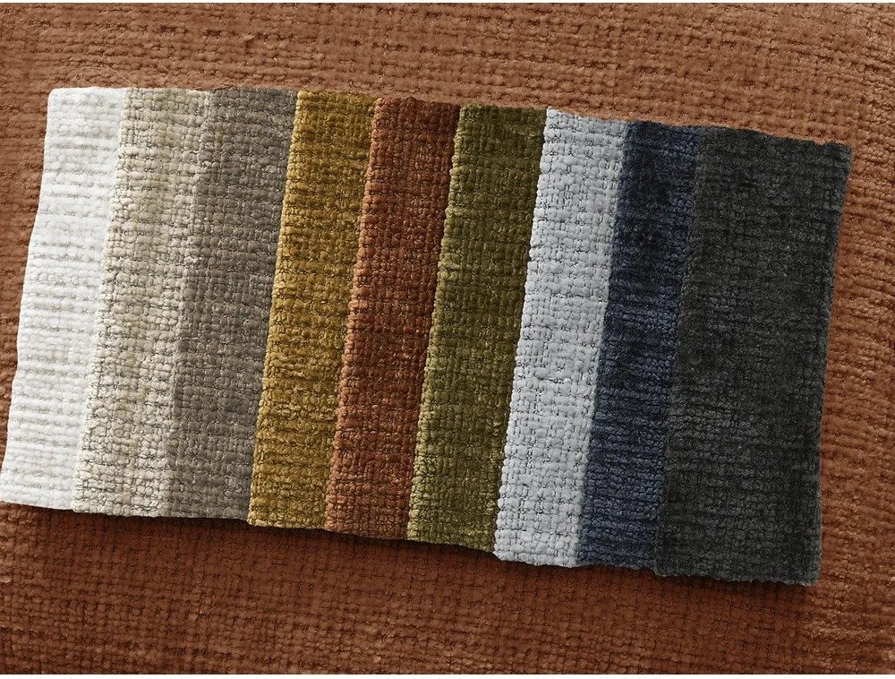 Оранжева шенилова табуретка Neil – Bobochic Paris