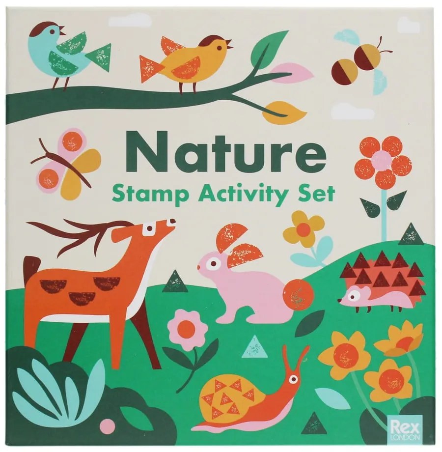Творчески комплект Stamp Activity Set Nature – Rex London
