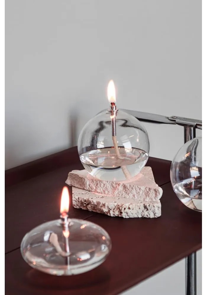 Стъклена маслена лампа (височина 10 cm) Aura – Mette Ditmer Denmark