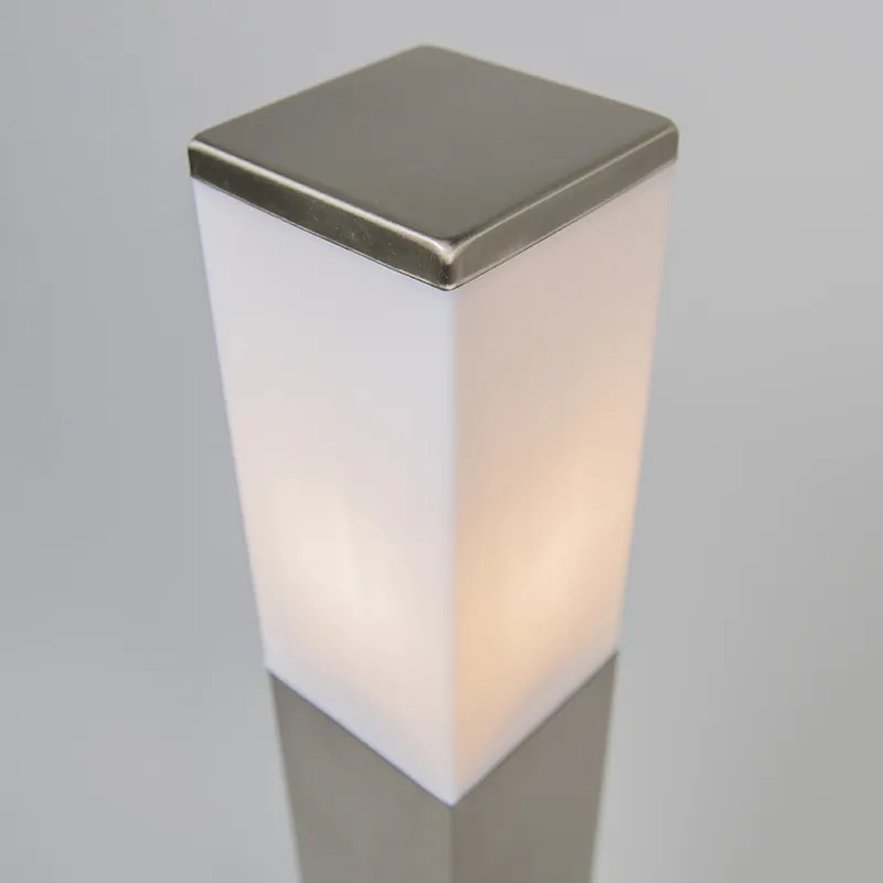 Интелигентна външна лампа 80 см стомана с WiFi P45 - Malios