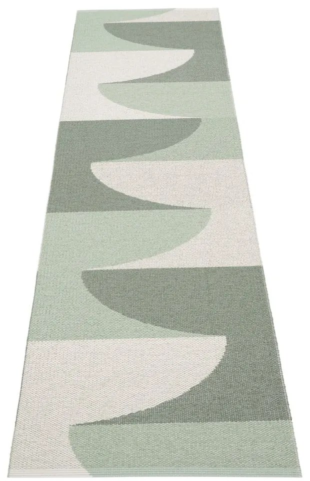 Зелена пътека за открито и закрито 70x270 cm Hill Army Misty Mint – Pappelina