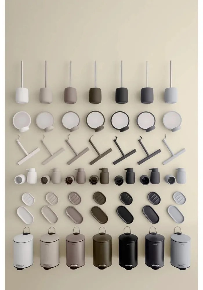 Антрацитна керамична сапунерка Sono - Blomus